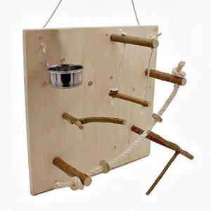 Vogelgaleria - Kletterwand mit Napf Vogelgaleria - Kletterwand mit Napf