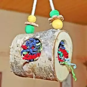 Birkenröhre Birkenröhre mit ZigZag-Papier