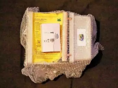 Auspacken Verpackung