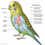 Atmungssystem mit Erläuterung Atmungssystem